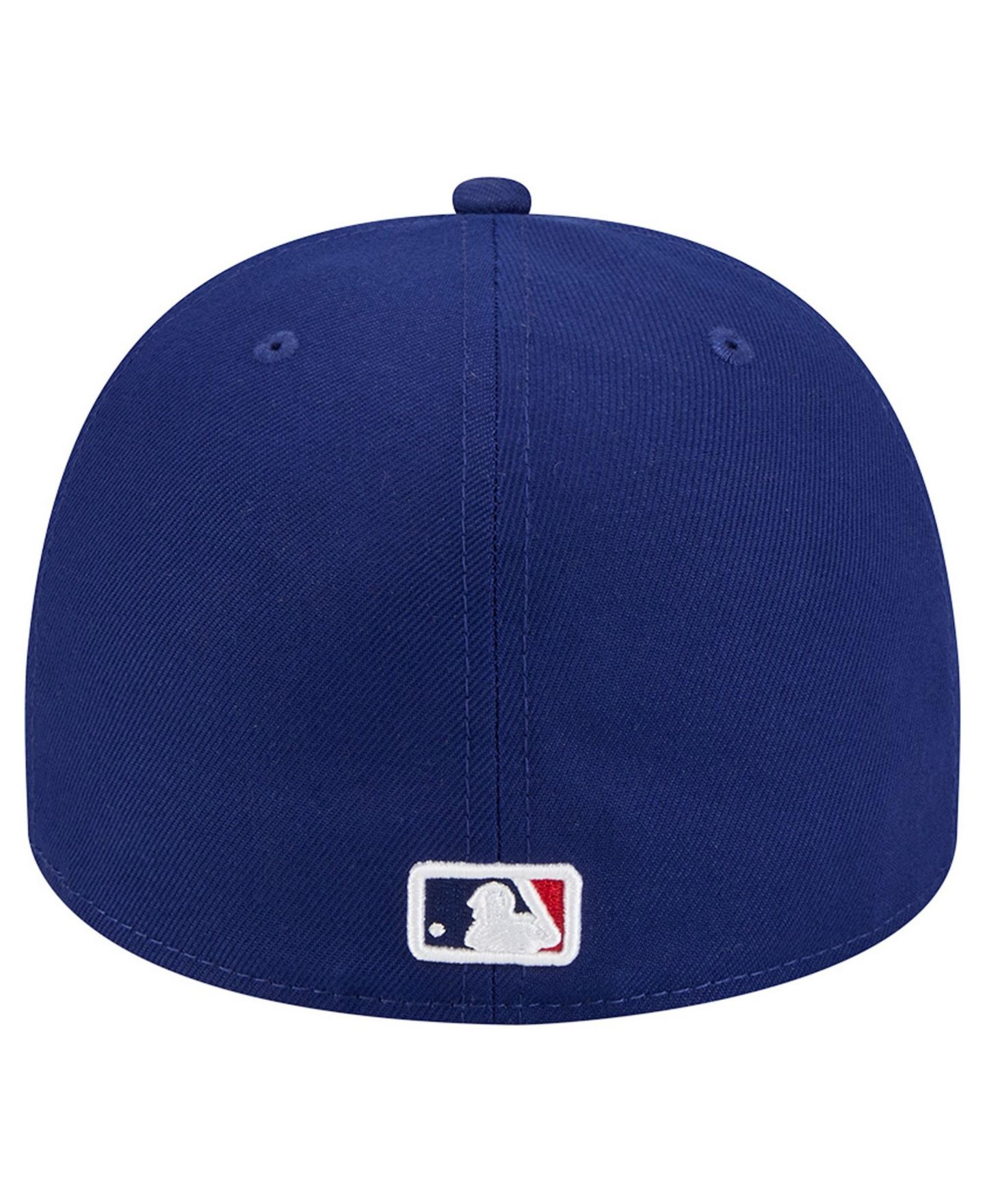 Мужская кепка New Era Dark Blue Texas Rangers Cartoon A-Frame 59FIFTY Fitted Hat — фото 4