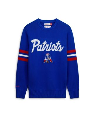 Men's  Royal New England Patriots Head Coach Sweater