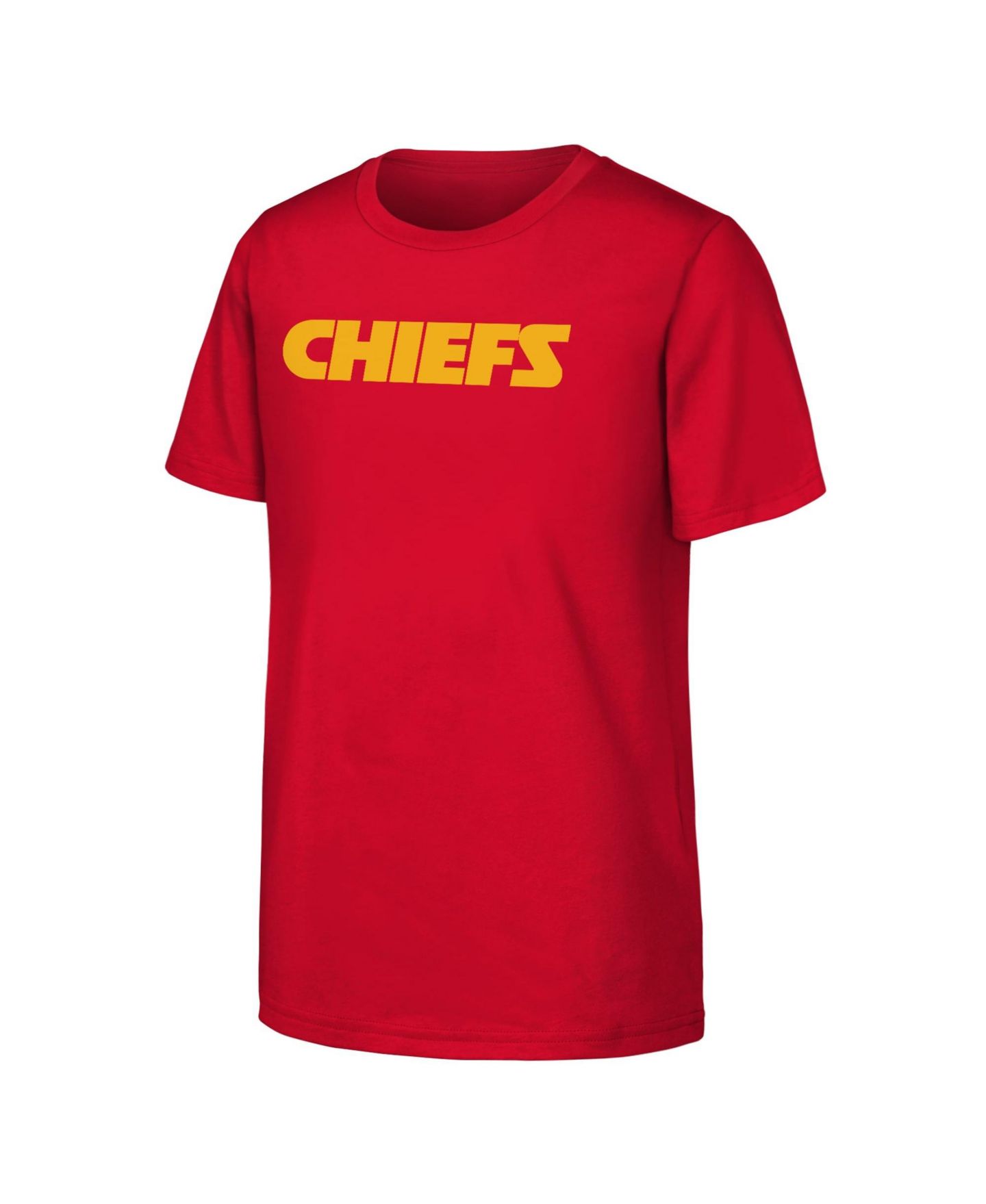 Детская футболка Outerstuff Patrick Mahomes Red Kansas City Chiefs Name & Number — фото 2