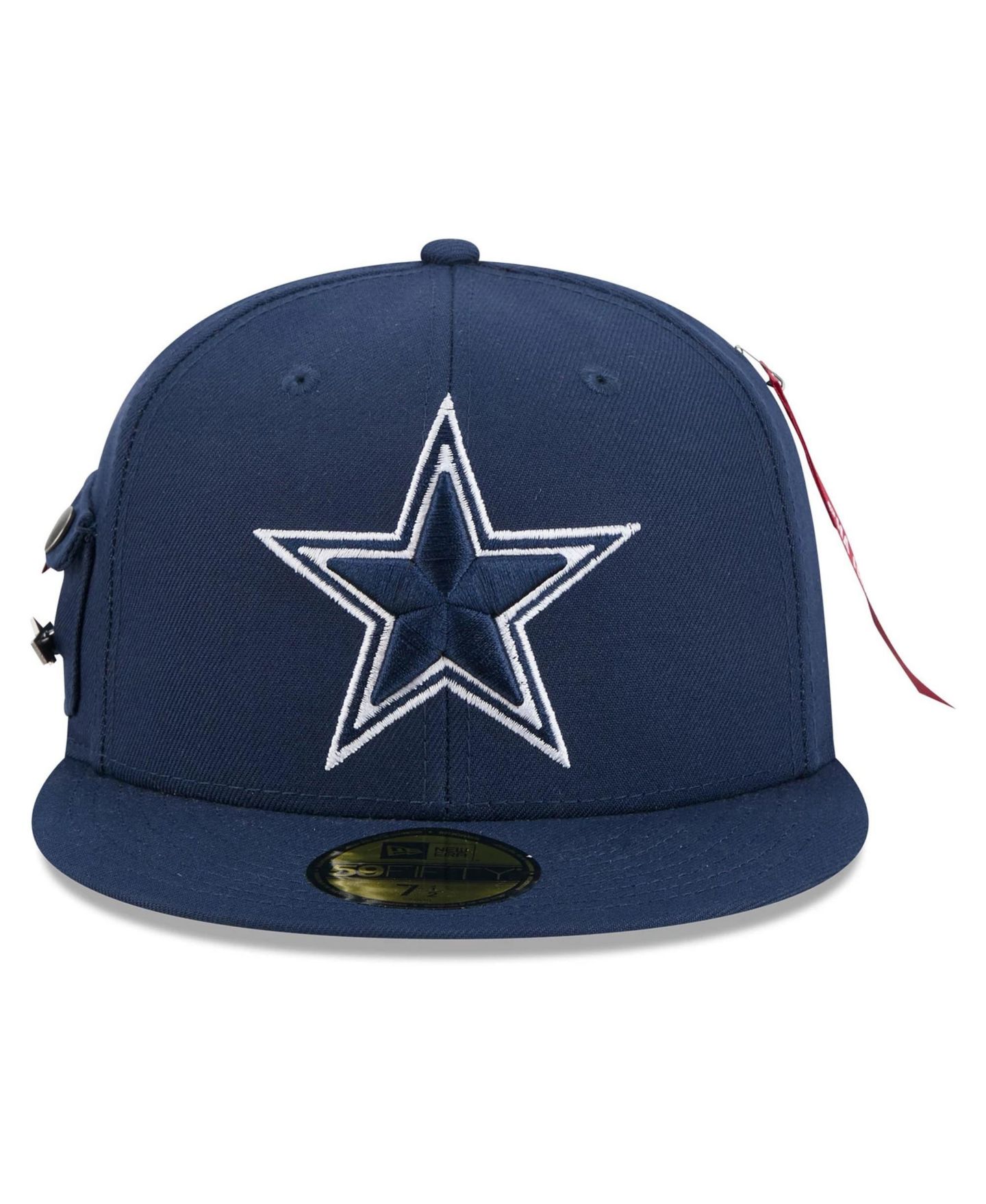 Мужская кепка New Era X Alpha Industries Navy Dallas Cowboys 59FIFTY Fitted Hat — фото 2
