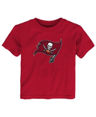 Toddler Red Tampa Bay Buccaneers Primary Logo T-Shirt