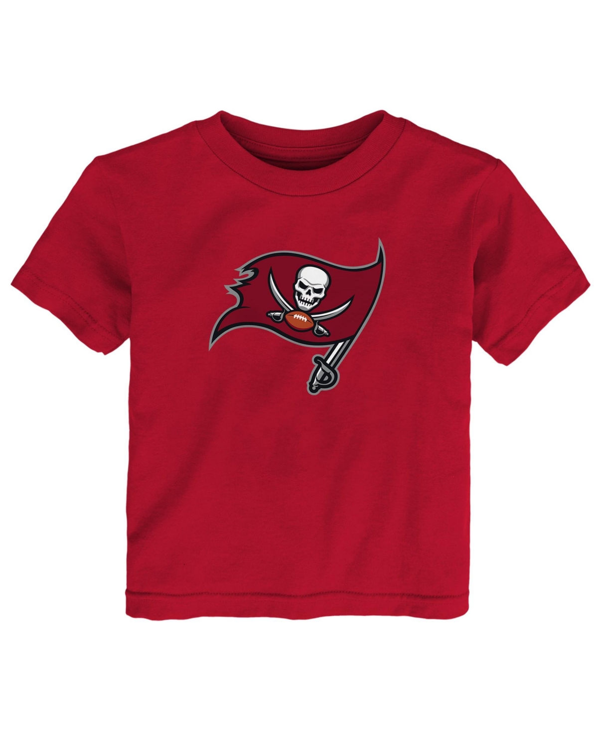 Outerstuff Toddler Boys' and Girls' 2T-5T Tampa Bay Buccaneers Screen Print T-Shirt - Red