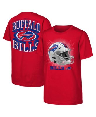 Big Boys and Girls Red Buffalo Bills Winning Mentality T-Shirt