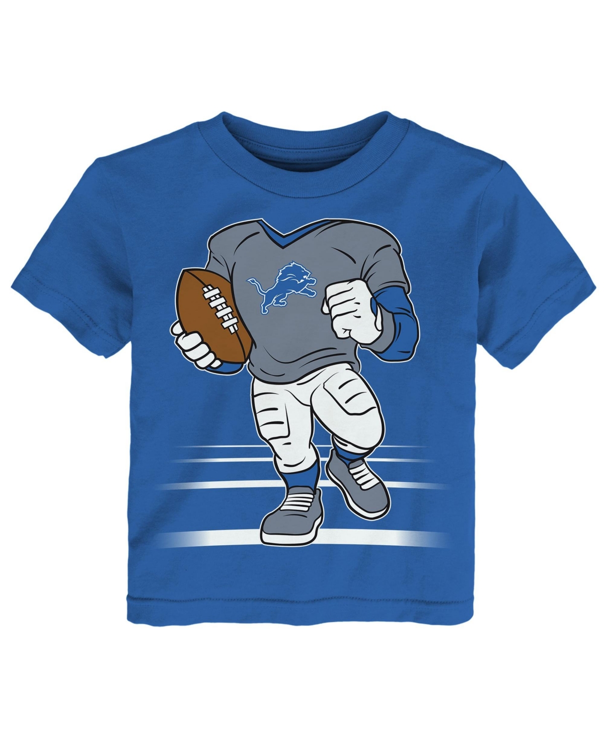 Outerstuff Boys' and Girls' 2T-5T Detroit Lions Game Fit Graphic Regular-Fit T-Shirt