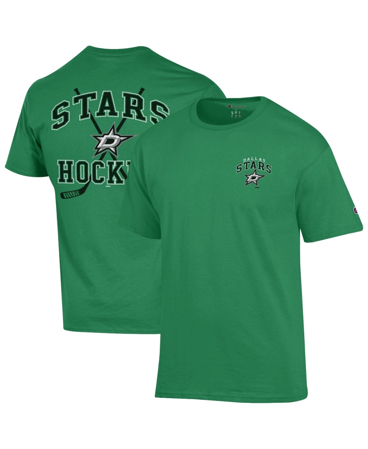 Champion Men's Dallas Stars Stick With It Graphic Tee