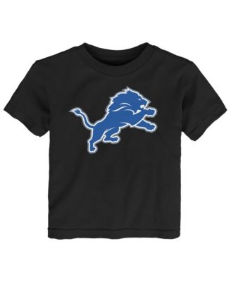 Toddler Black Detroit Lions Primary Logo T-Shirt
