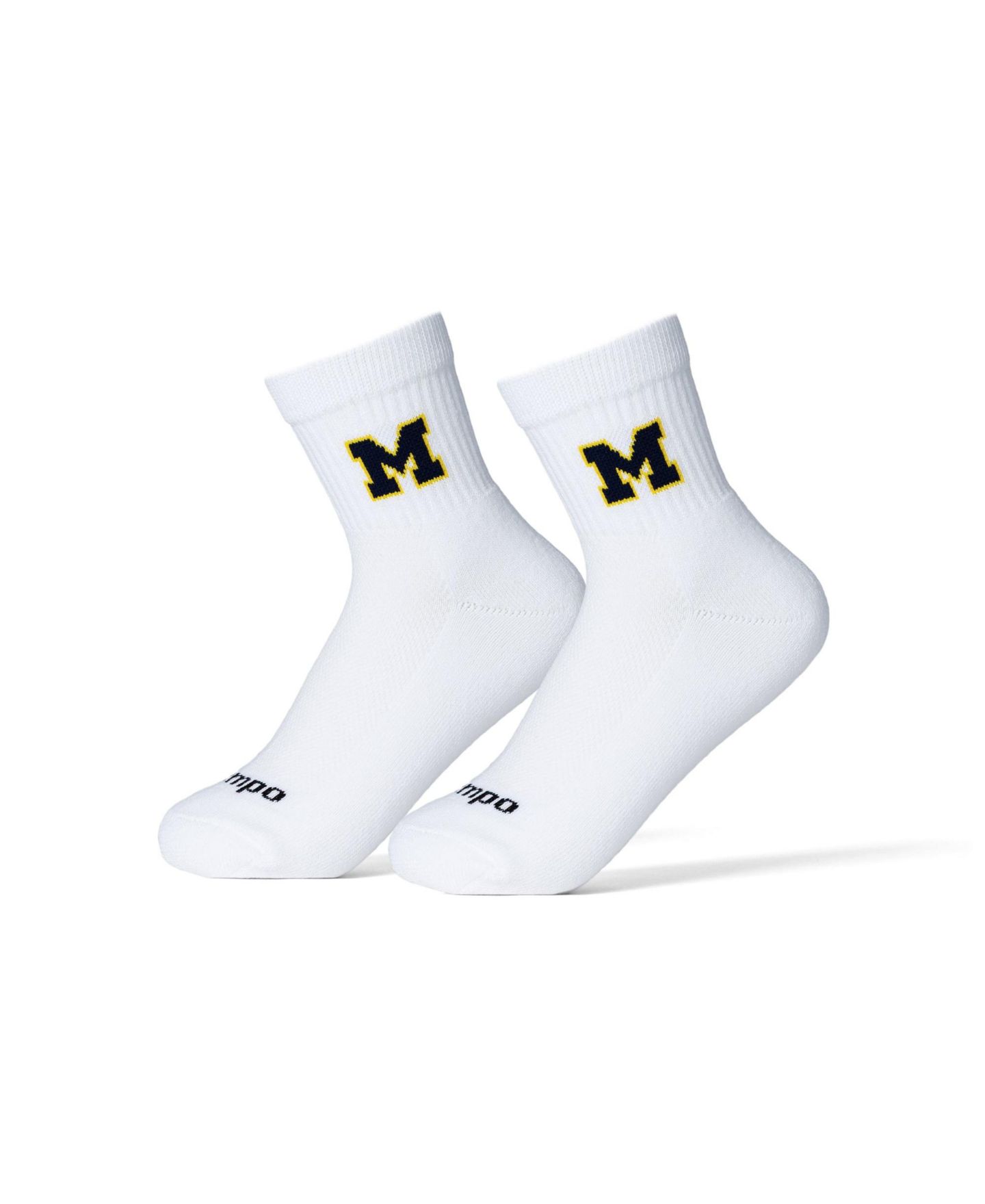 Носки Del Campo Michigan Wolverines до середины голени, унисекс, цвет белый — фото 1