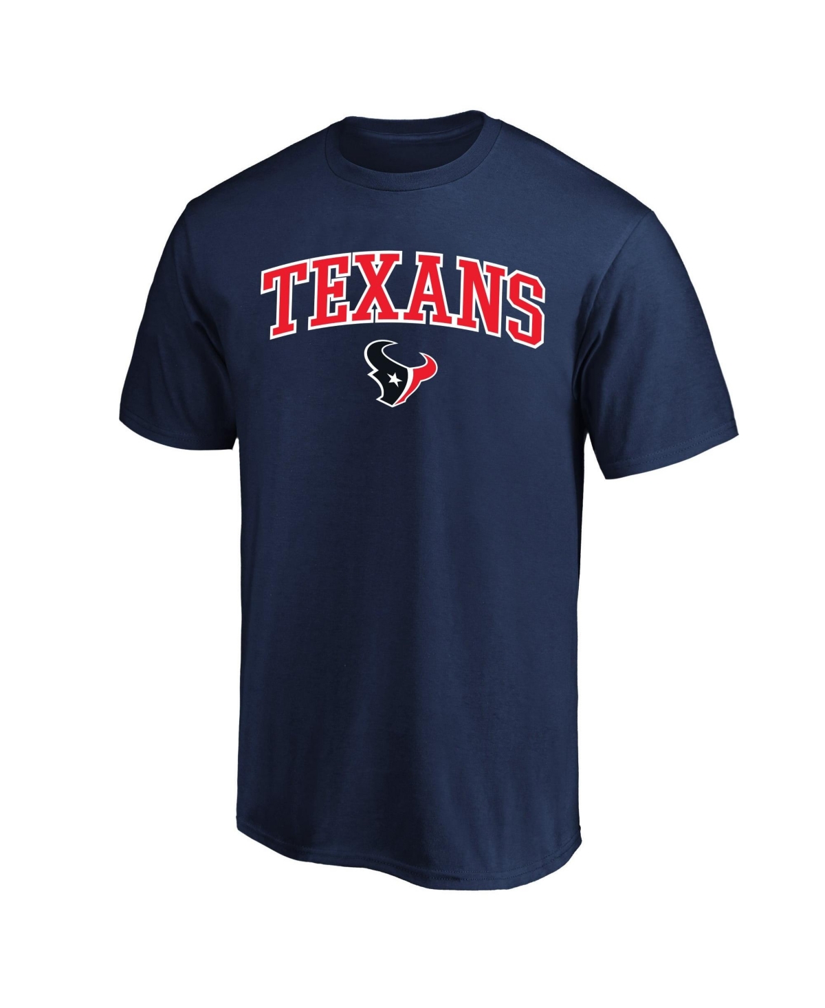 Fanatics Men's Big & Tall Houston Texans Arch Logo Classic-Fit T-Shirt - Navy