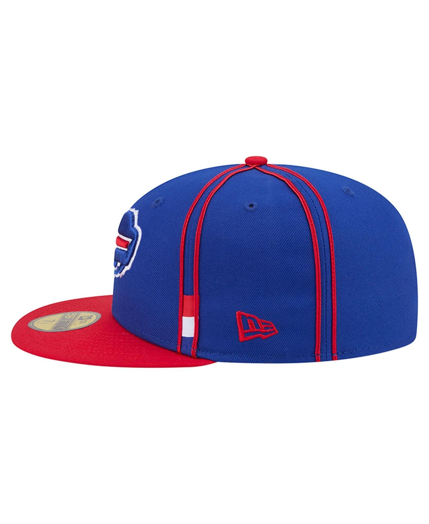 Мужская кепка New Era Blue Buffalo Bills Soutache 59FIFTY Fitted Hat — фото 5