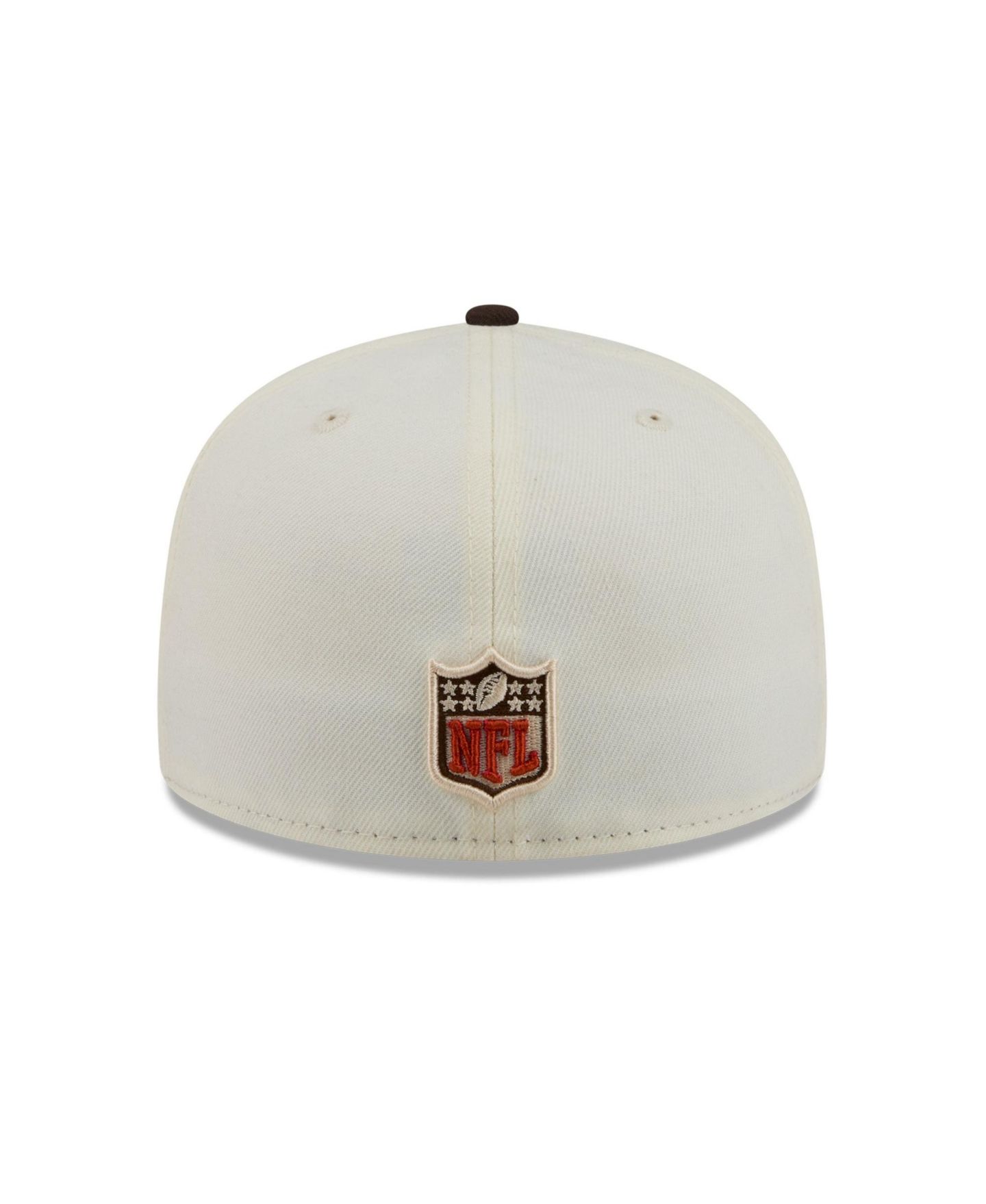 Мужская кепка New Era Cream/Brown New York Giants Pumpkin Spice 59FIFTY Fitted Hat, цвет: Кремовый / Коричневый — фото 4