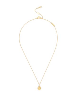 Women's Crystal Gold-Tone Tea Rose Pendant Necklace