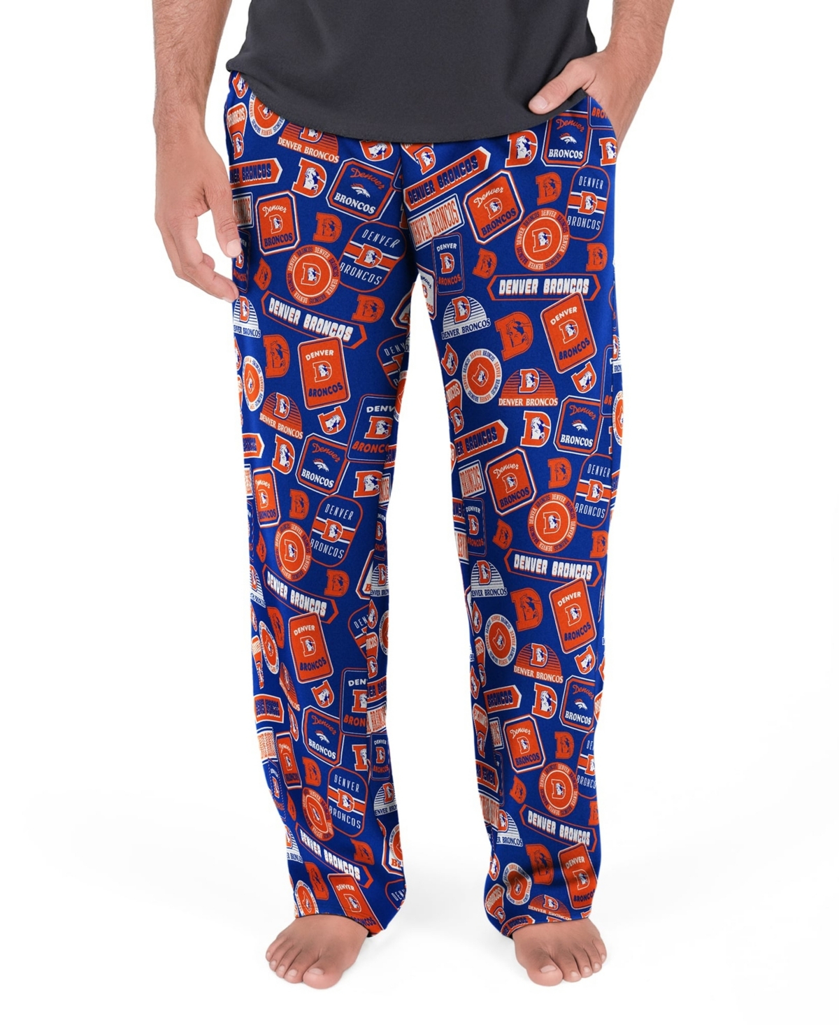 Concepts Sport Men's Grady Throwback Logo Stretch Sleep Pants