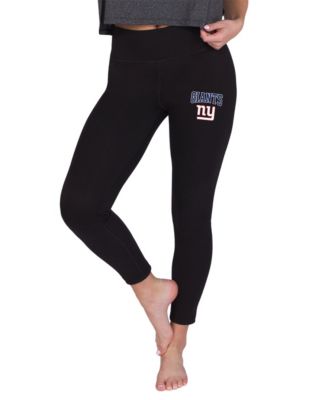 Women's Black New York Giants Sentry Knit Leggings
