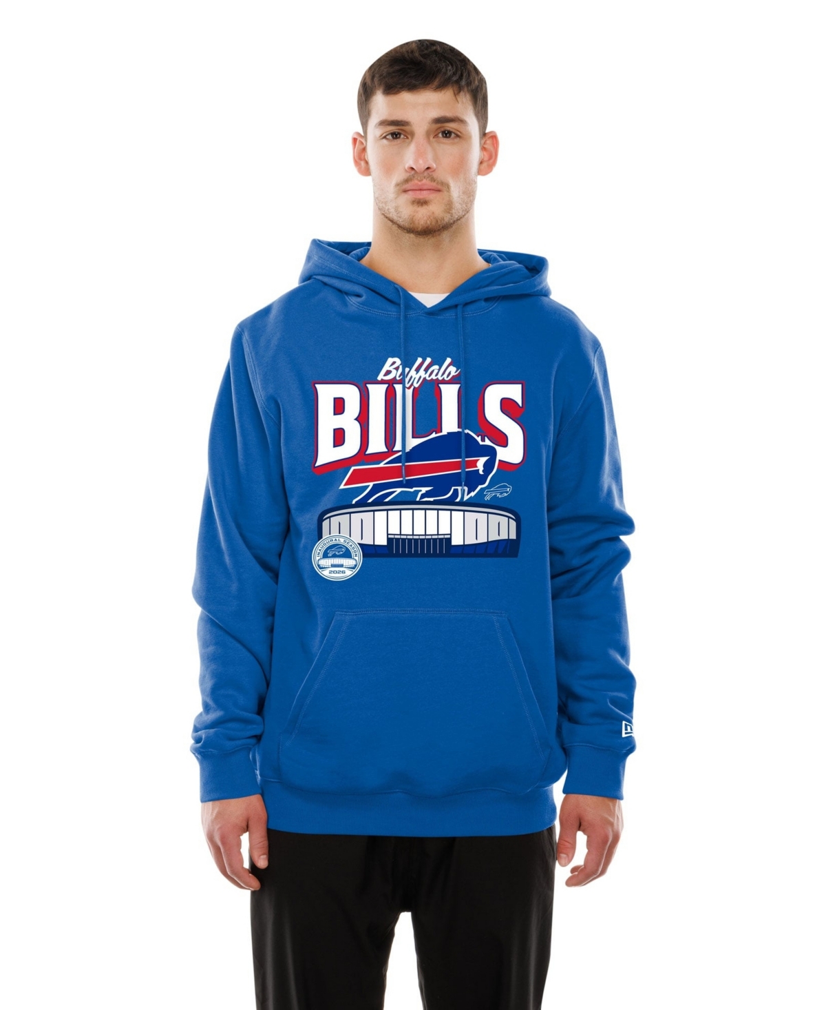 New Era Men's Buffalo Bills Highmark Stadium Inaugural Season Graphic Hoodie