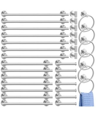 35 Bathroom Hardware Set Towel Racks
