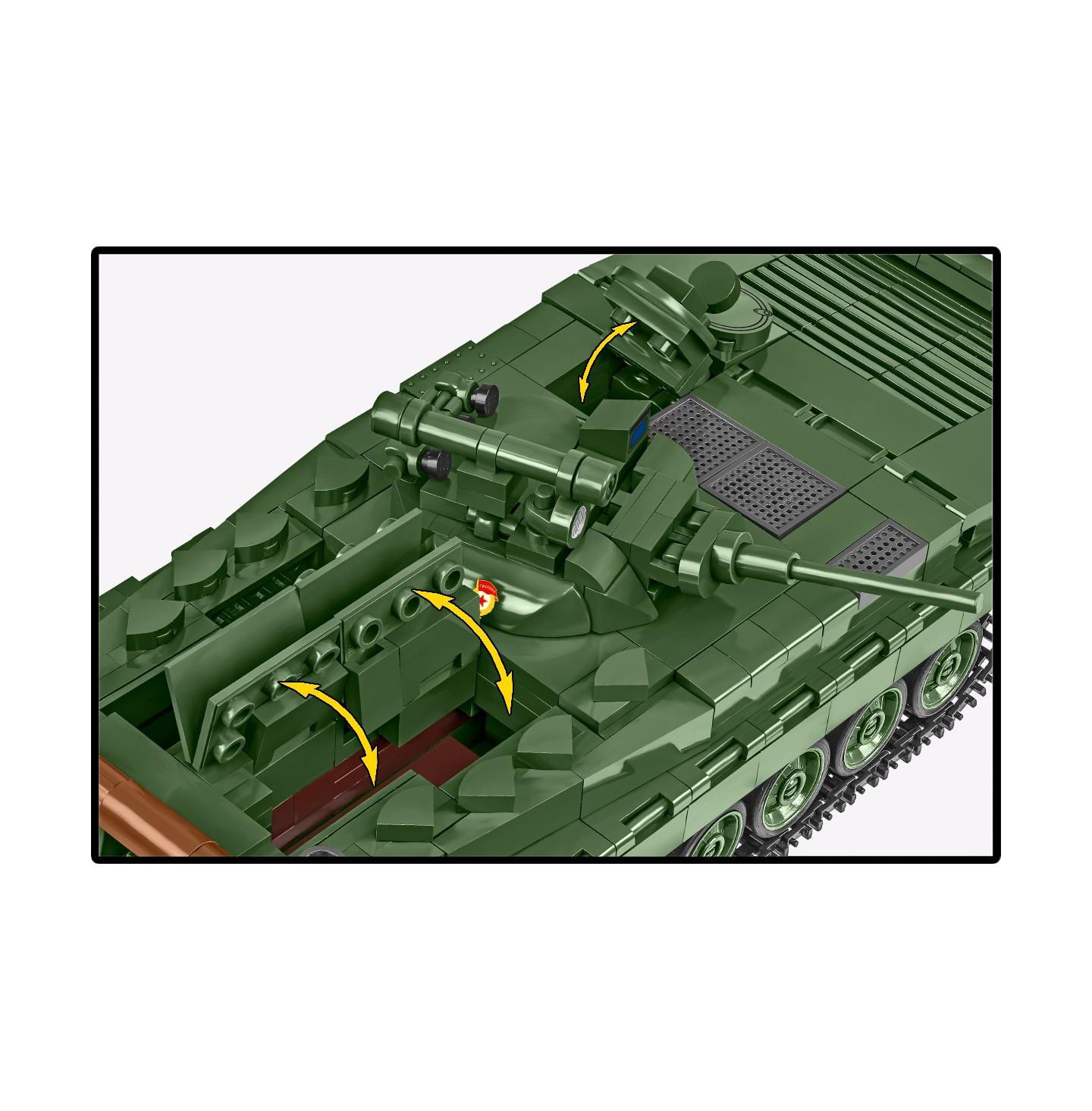 Детский конструктор COBI Armed Forces BMP-1 2-in-1 758-Piece Building Set, Ages 8+ — фото 6