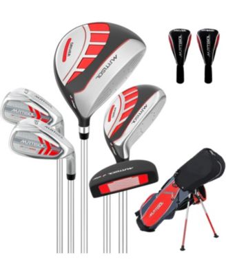 6-Piece Junior Golf Club Set, Right-Handed Clubs with Stand Bag