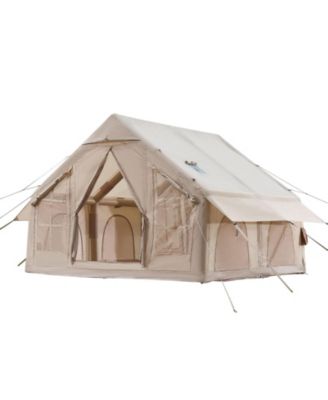 Camping Tent, Mesh Panels, Stove Jack, 4-6 Person for Camping, Travel and Outdoor Activities