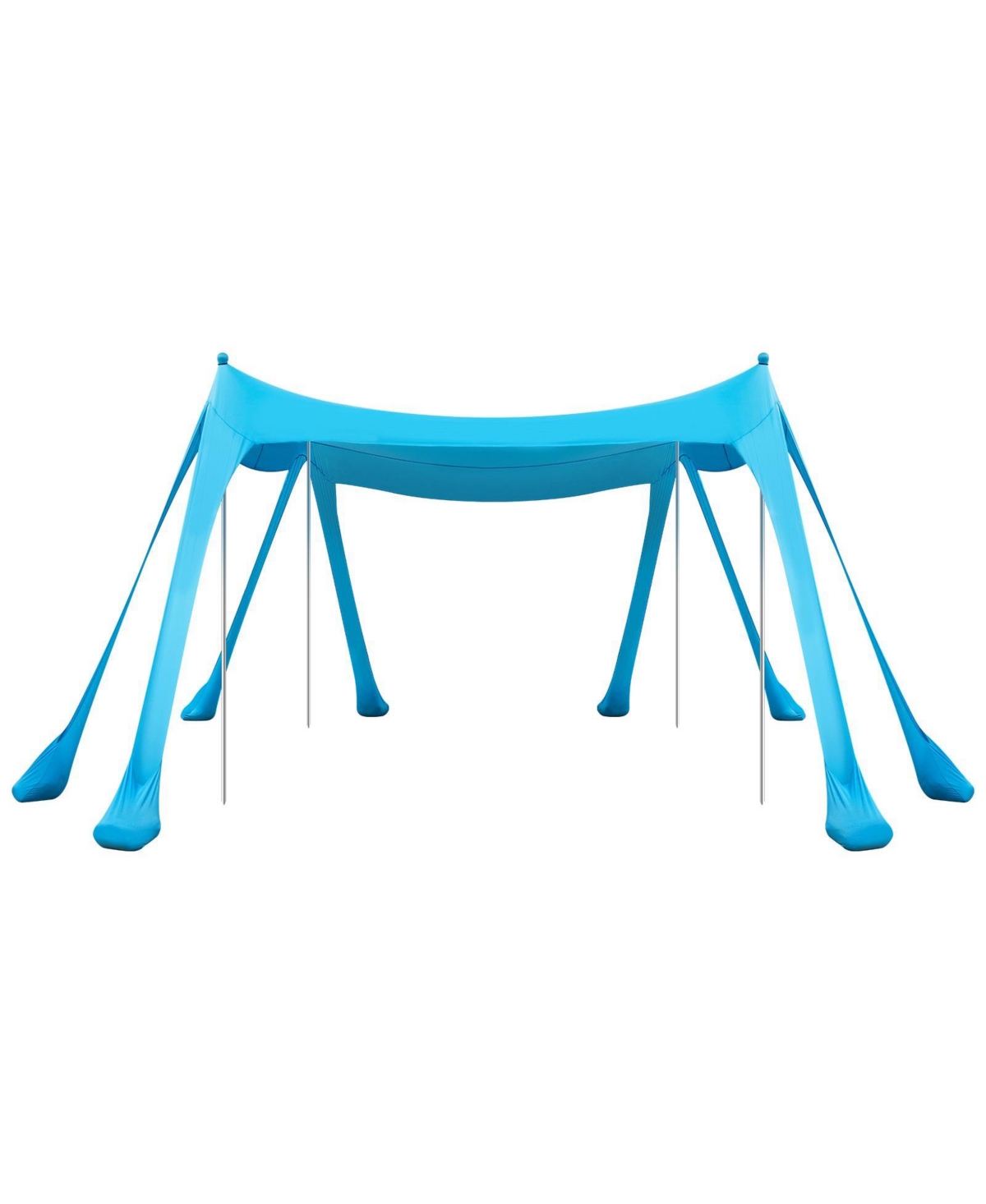 Sevorley Outdoor Canopy Shelter, Pop-Up Setup, 10 x 10 ft for Camping, Travel and Outdoor Activities - Blue