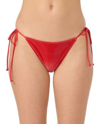 Women's Wake Velvet Side-Tie Bikini Bottom