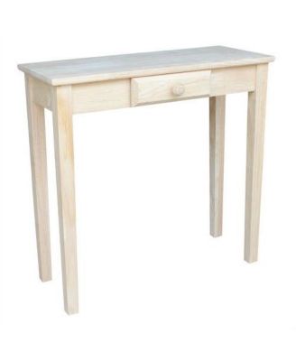 Wooden Laptop Writing Desk for Bedroom, Living Room and Entryway Desk
