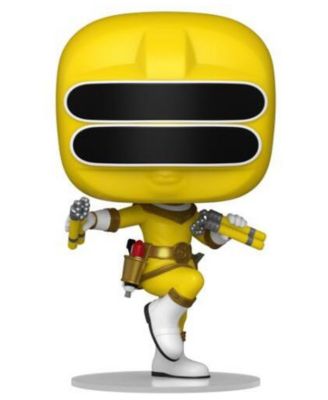 Power Rangers Zeo Yellow Ranger 3.6" Vinyl Figure, Ages 3+