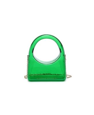 Zoila Transparent Structured Evening Bag