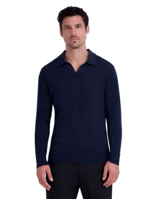 Men's Fine Gauge Blend Johnny Collar Sweater