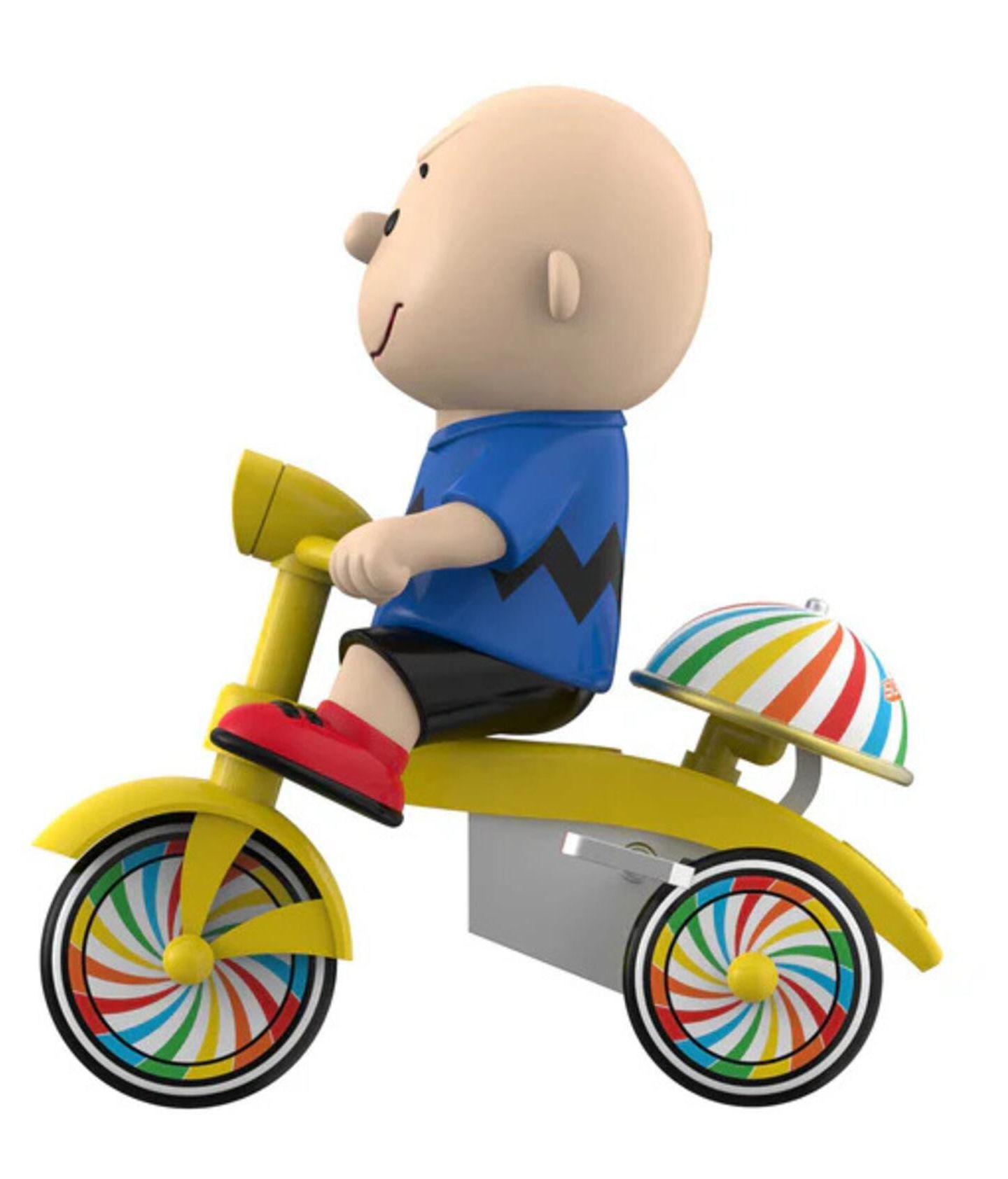Детская фигурка Super7 Peanuts Charlie Brown Super Cycles 4.5" Action Figure, Ages 14+, цвет: Open Miscellaneous — фото 1