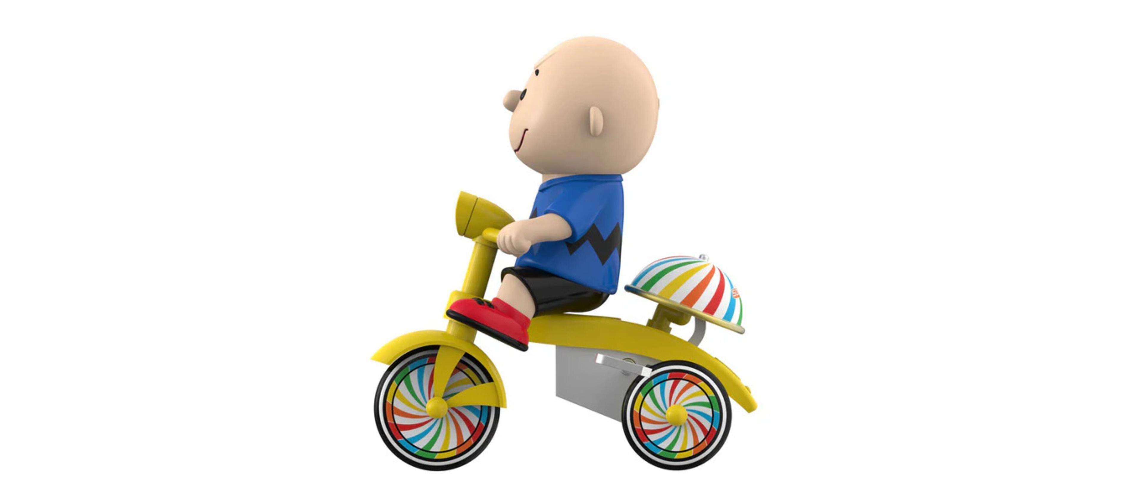 Super7 Peanuts Charlie Brown Super Cycles 4.5" Action Figure, Ages 14+