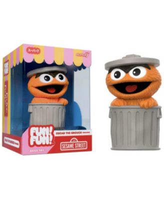 Sesame Street Oscar the Grouch FUN! FUN! 5" Action Figure, Ages 14+