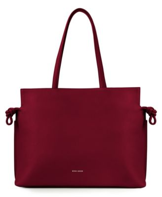 Emma Laptop Leather Large Tote Handbag