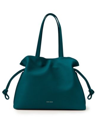 Emma Laptop Leather Large Tote Handbag