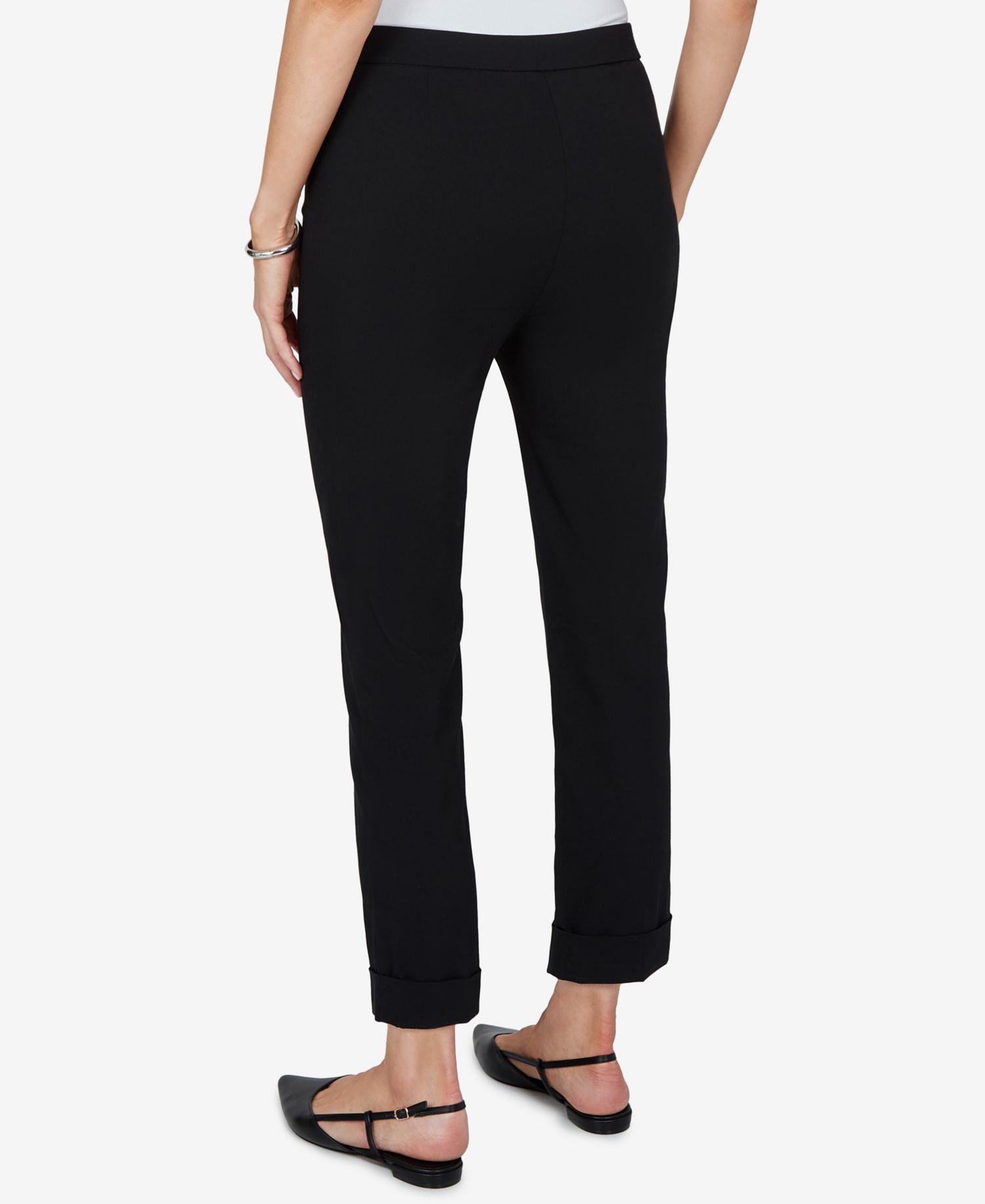 Petite Classics Pull-On Cropped & Ankle Pants