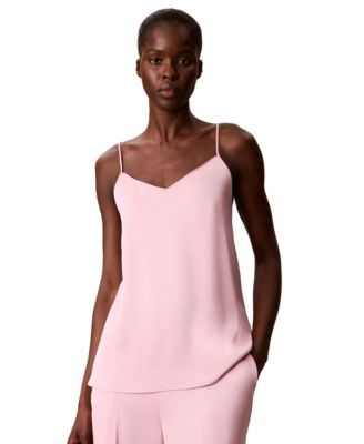 Women's Satin V-Neck Sleeveless Camisole