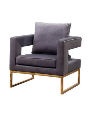 Lenola Contemporary Upholstered Accent Arm Chair