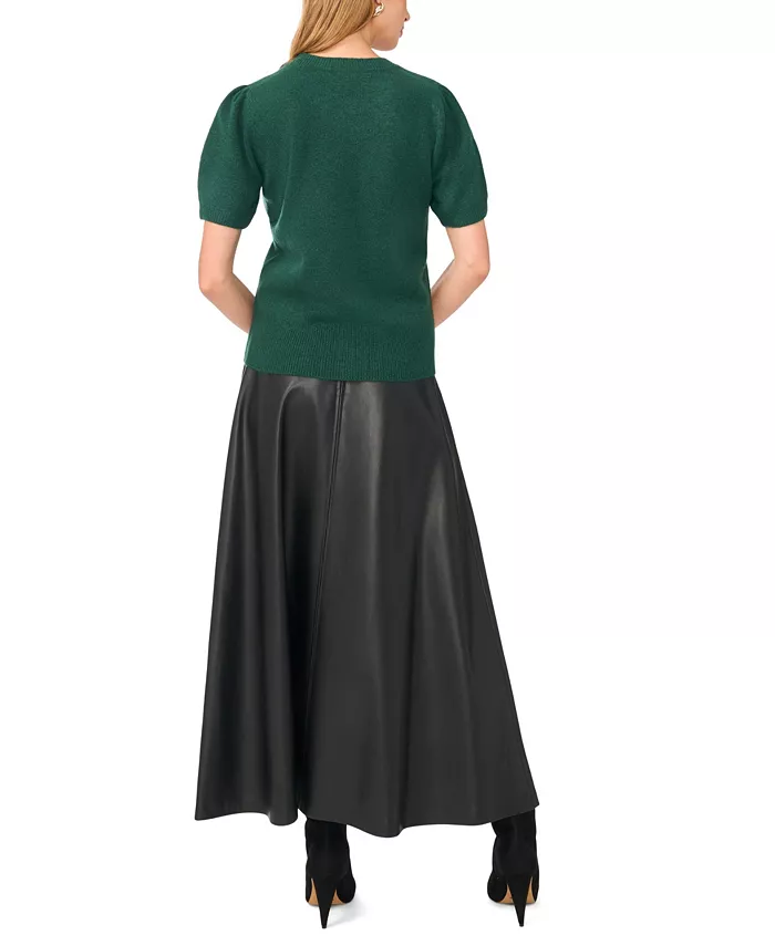 Women's Short-Sleeve Crewneck Sweater - thumbnail 8