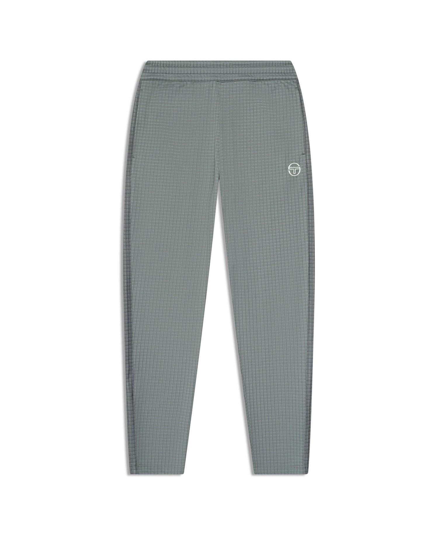 Men's Rete Stretch Allover Check Track Pants