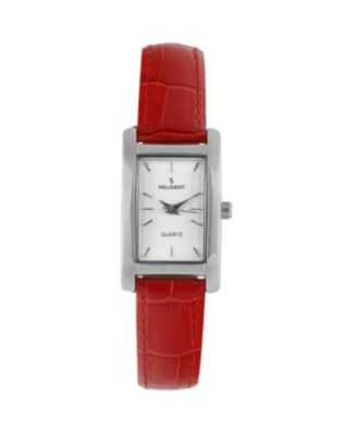Women's Watch 34x20mm Contour Dress Leather Strap