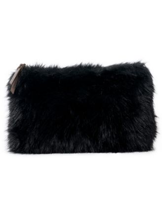 Sophia Evening Small Clutch Faux Fur Handbag
