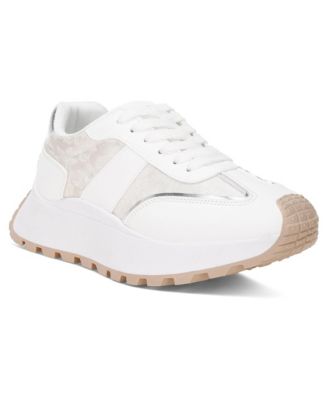 Womens Squeaker Colorblocked Casual Sneakers