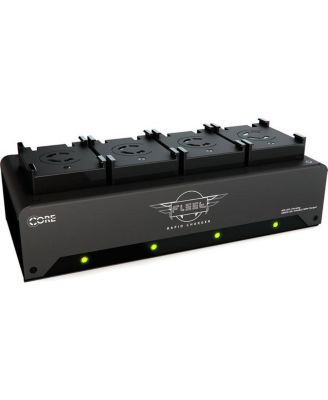 Four Position Charger With 4 Freefly Batteries for MoVI Pro Gimbal