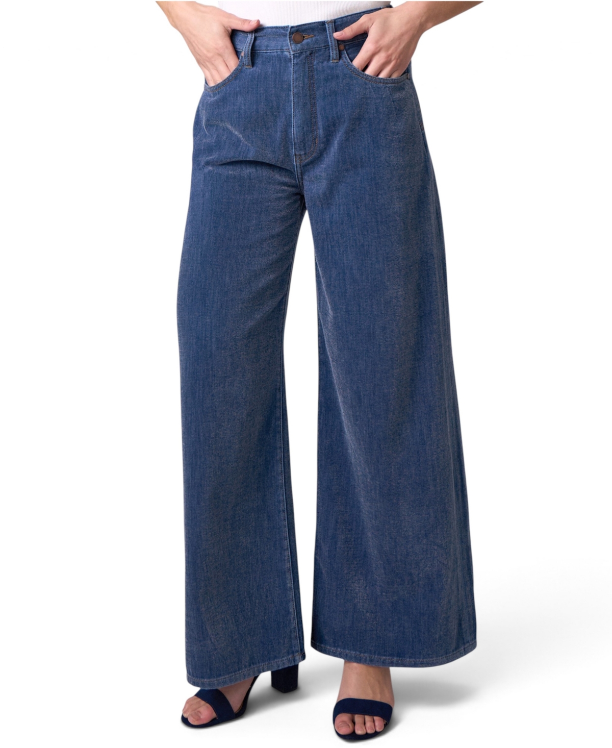 Liverpool Los Angeles Women's Dreamer High-Rise Wide-Leg Denim Jeans
