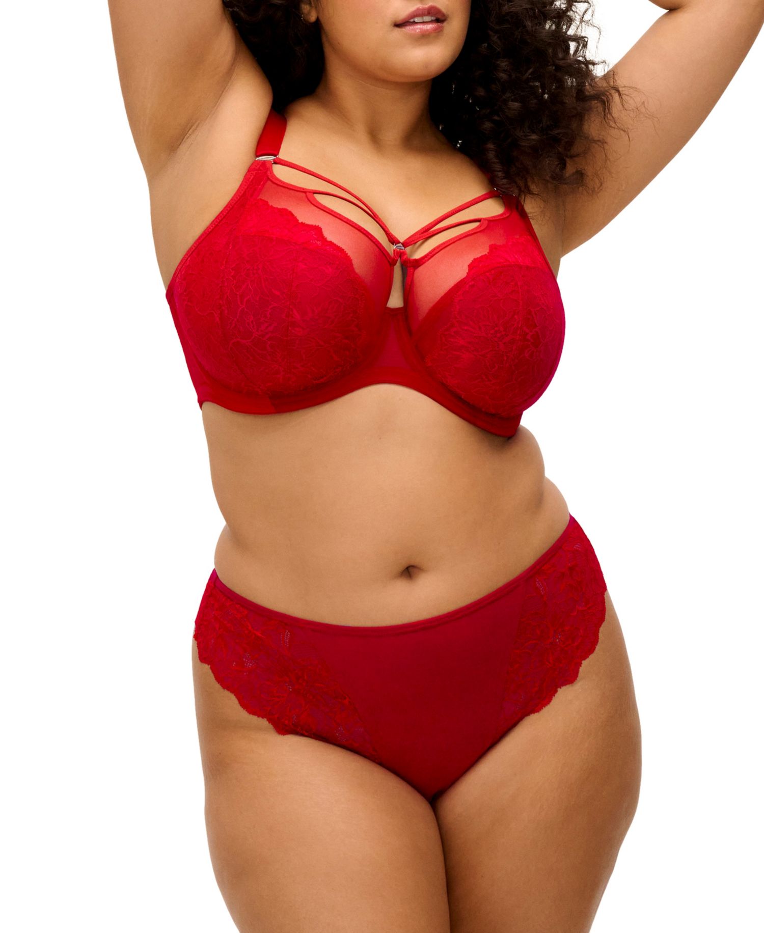 Plus Size Brianna Underwire Plunge Full-Coverage Bra