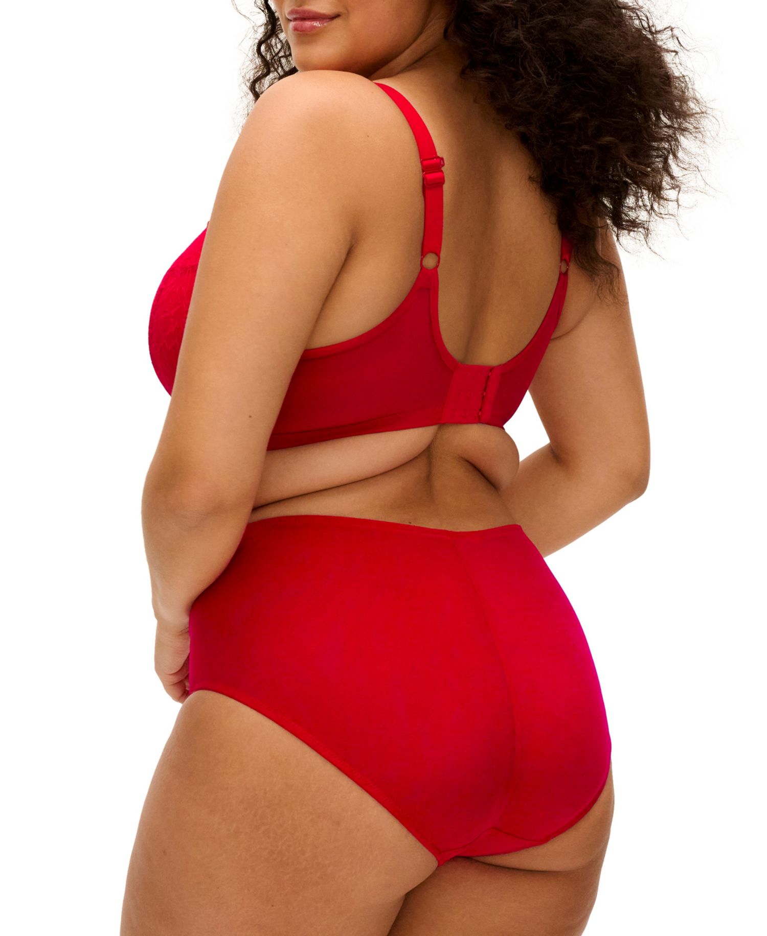 Plus Size Brianna Underwire Padded Racerback Bra, EL8081
