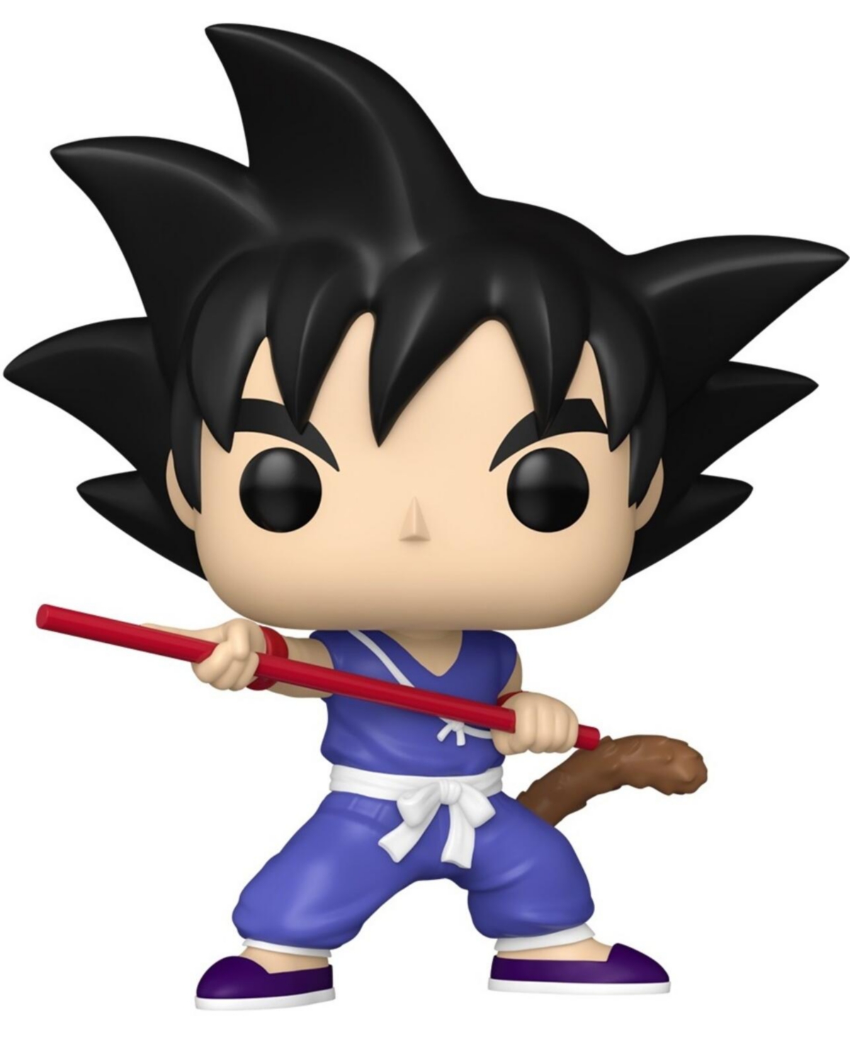 Funko Pop! Dragon Ball Goku with Nyoibou Glow-in-the-Dark 3.5" Action Figure, Ages 3+