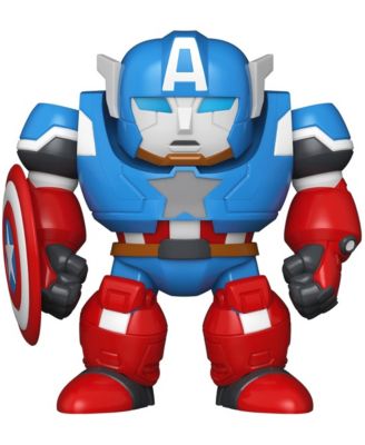 Bitty Bots Marvel Captain America Mech 2-Piece Action Figure, Ages 3+