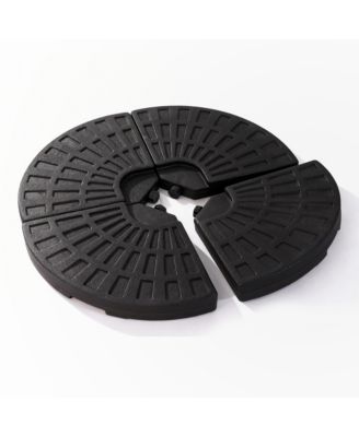 Heavy-Duty Fan-Style Cantilever Umbrella Base