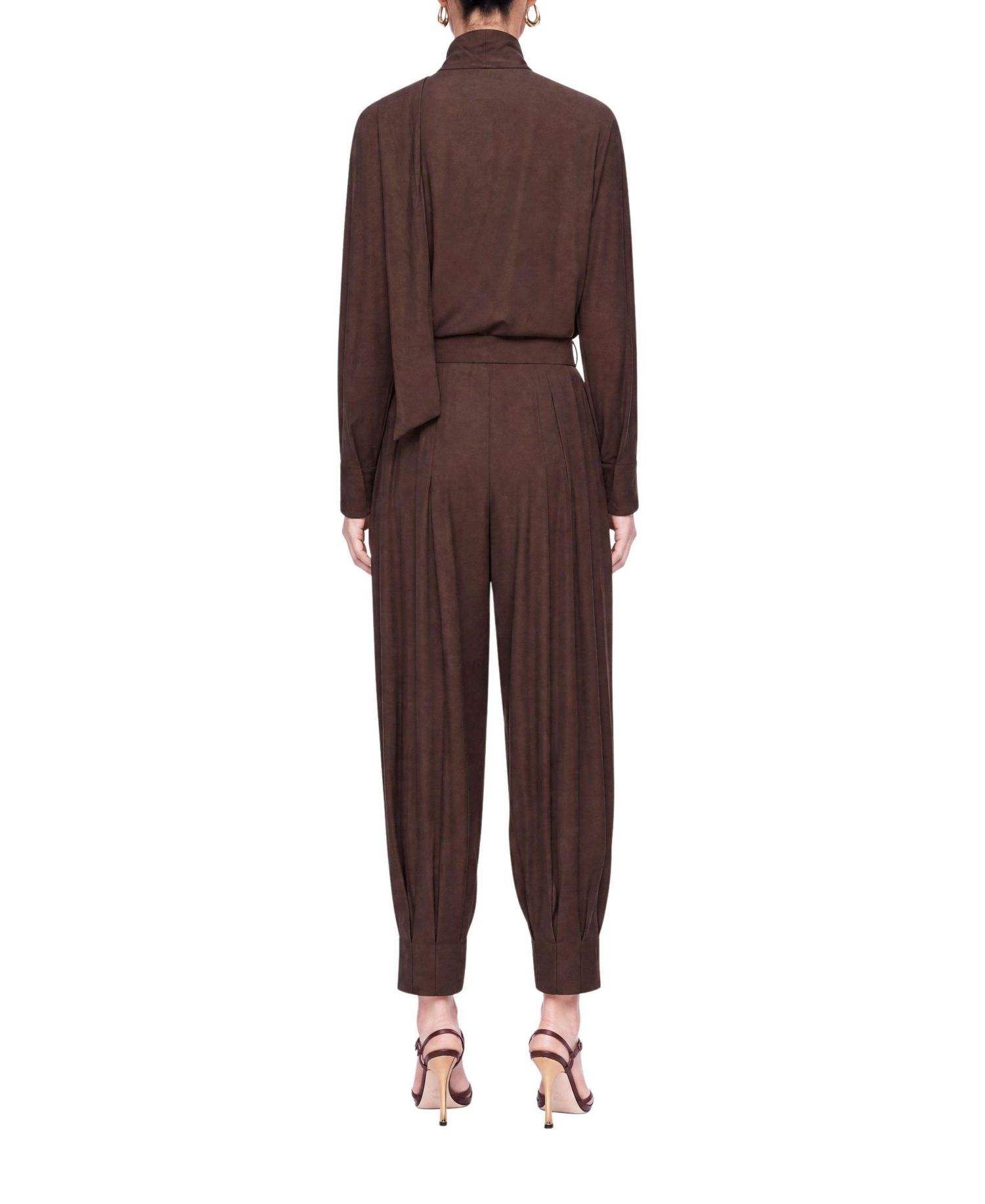 Women's Belted Harem Trousers