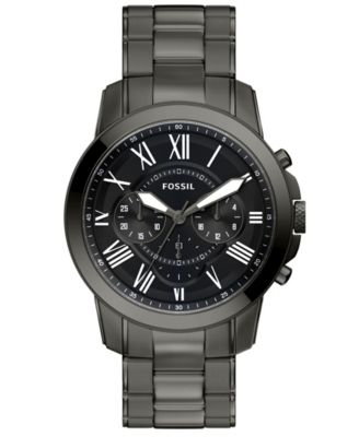 Men's Quartz Water-Resistant Chronograph Grant Stainless Steel Watch 44mm